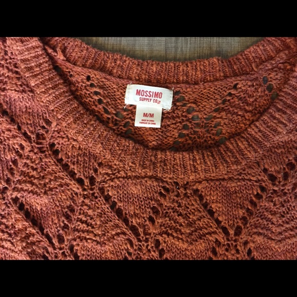 NFS Autumn Orange Knitted Sweater - Picture 2 of 2